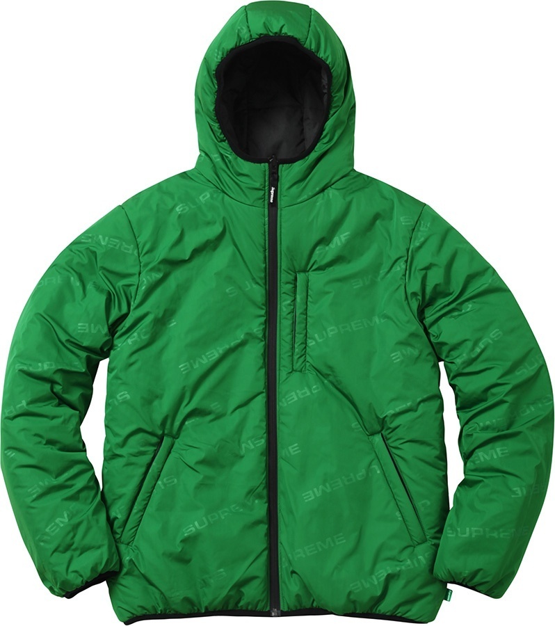 Reversible Hooded Puffy Jacket view 3